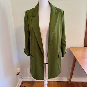 NWT Jules & Leopold Olive Green Women's Blazer in Size Small